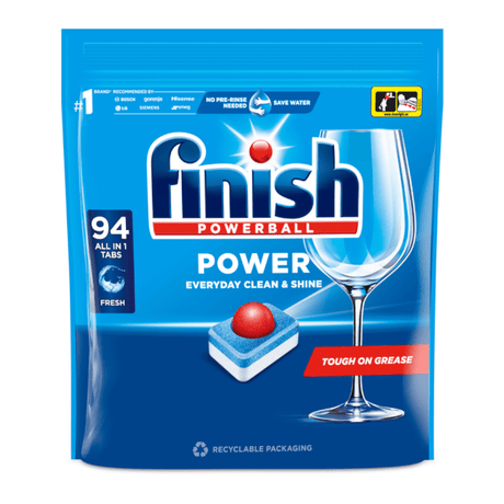Produkt FINISH Tabletki i kapsułki do zmywarki Tabletki do zmywarki FINISH Powerball All in 1 Max Fresh 94szt 024310