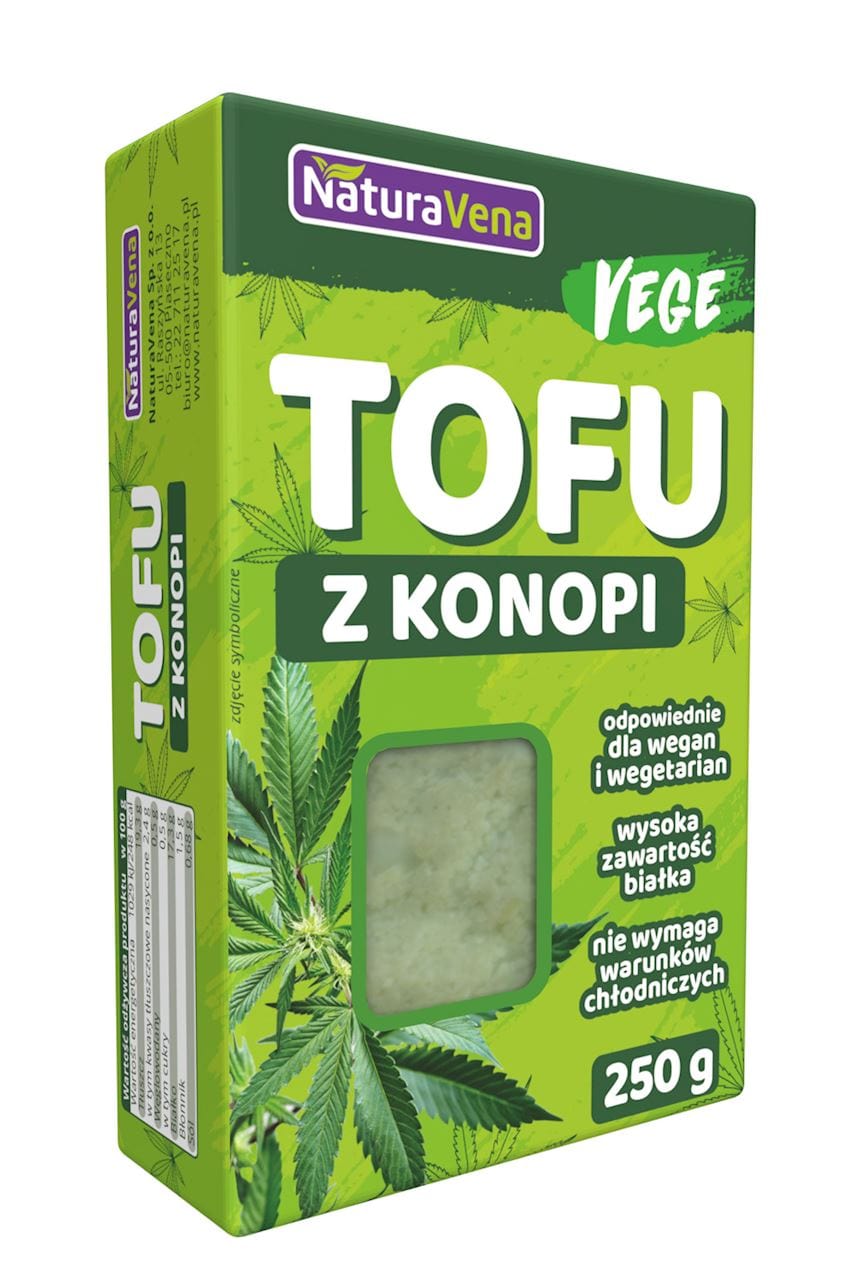 Produkt NATURAVENA TOFU Z KONOPI 250 g - NATURAVENA 5906750252247