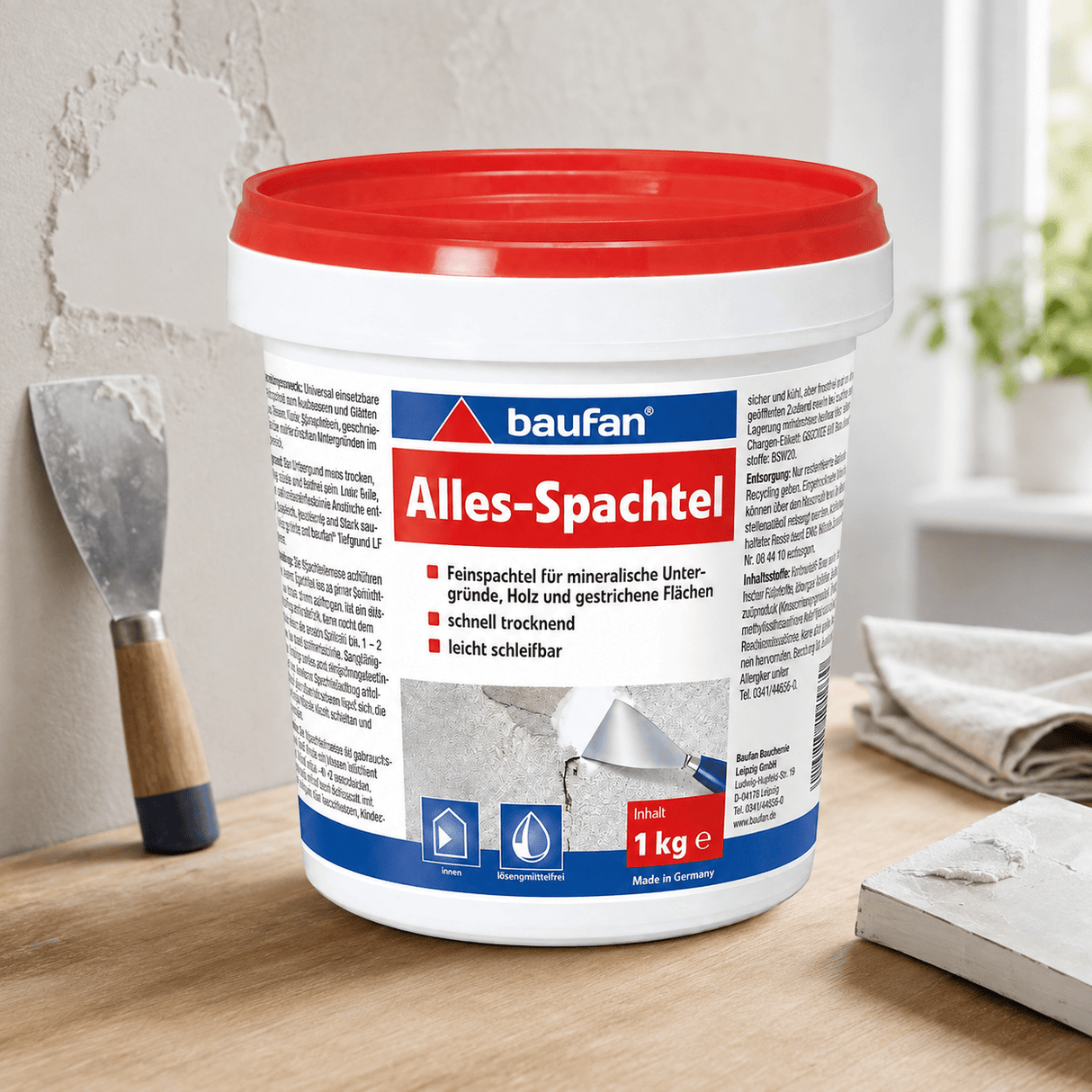 Produkt BAUFAN Uniwersalna masa szpachlowa BAUFAN All Around Filler 1kg 006139