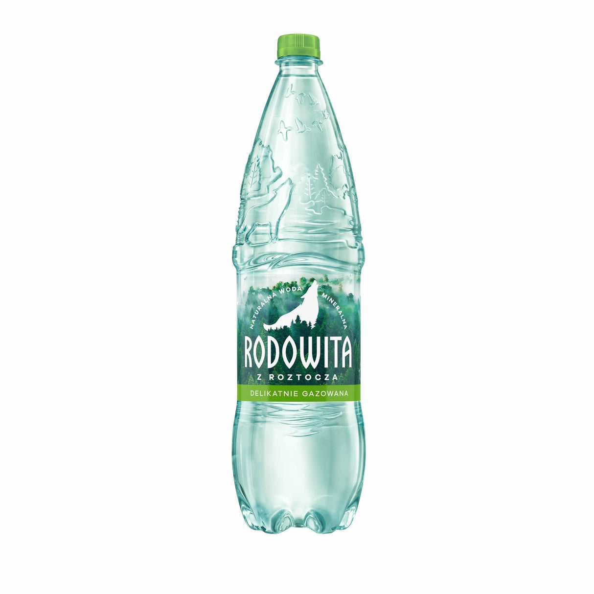 Produkt RODOWITA Woda mineralna RODOWITA z Roztocza delikatnie gazowana 12x 1,5 l kaucja K_005333_12