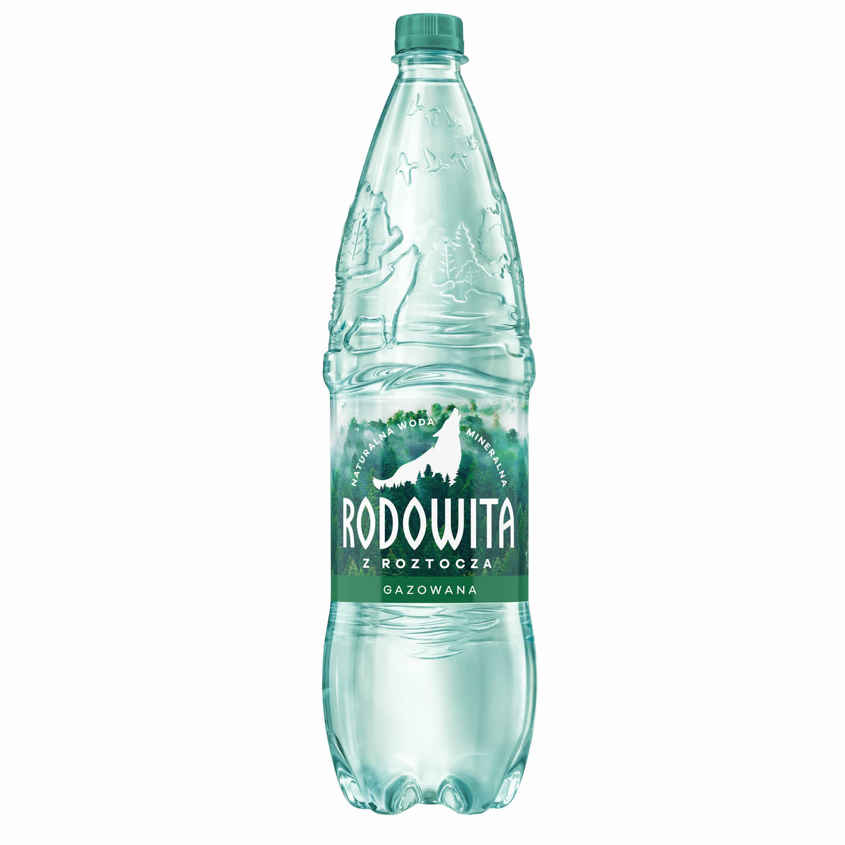 Produkt RODOWITA Woda mineralna RODOWITA z Roztocza gazowana 1,5 l kaucja 005332