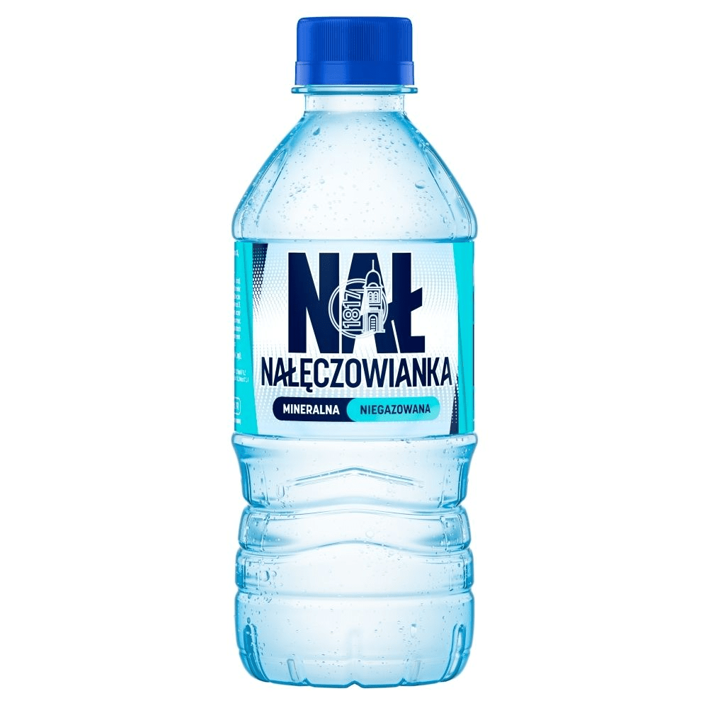 Produkt NAŁĘCZOWIANKA Woda niegaznowana Woda mineralna NAŁĘCZOWIANKA niegazowana 0,33l 003775