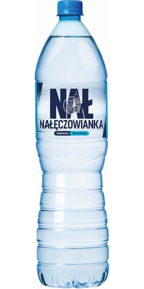 Produkt NAŁĘCZOWIANKA Woda niegaznowana Woda mineralna NAŁĘCZOWIANKA niegazowana 1,5l 003766