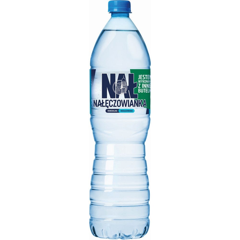 Produkt NAŁĘCZOWIANKA Woda niegaznowana Woda mineralna NAŁĘCZOWIANKA niegazowana 1,5l 003766