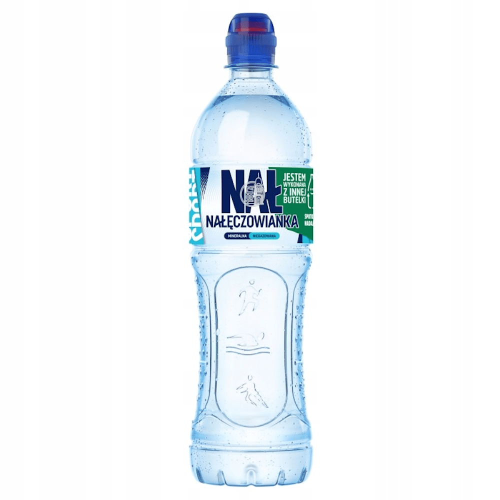 Produkt NAŁĘCZOWIANKA Woda niegaznowana Woda mineralna NAŁĘCZOWIANKA Sport niegazowana 0,75l 003770