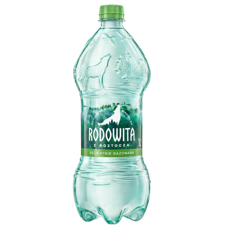 Produkt RODOWITA Woda Woda mineralna RODOWITA z Roztocza delikatnie gazowana Paleta 684x 1l K_039303_684