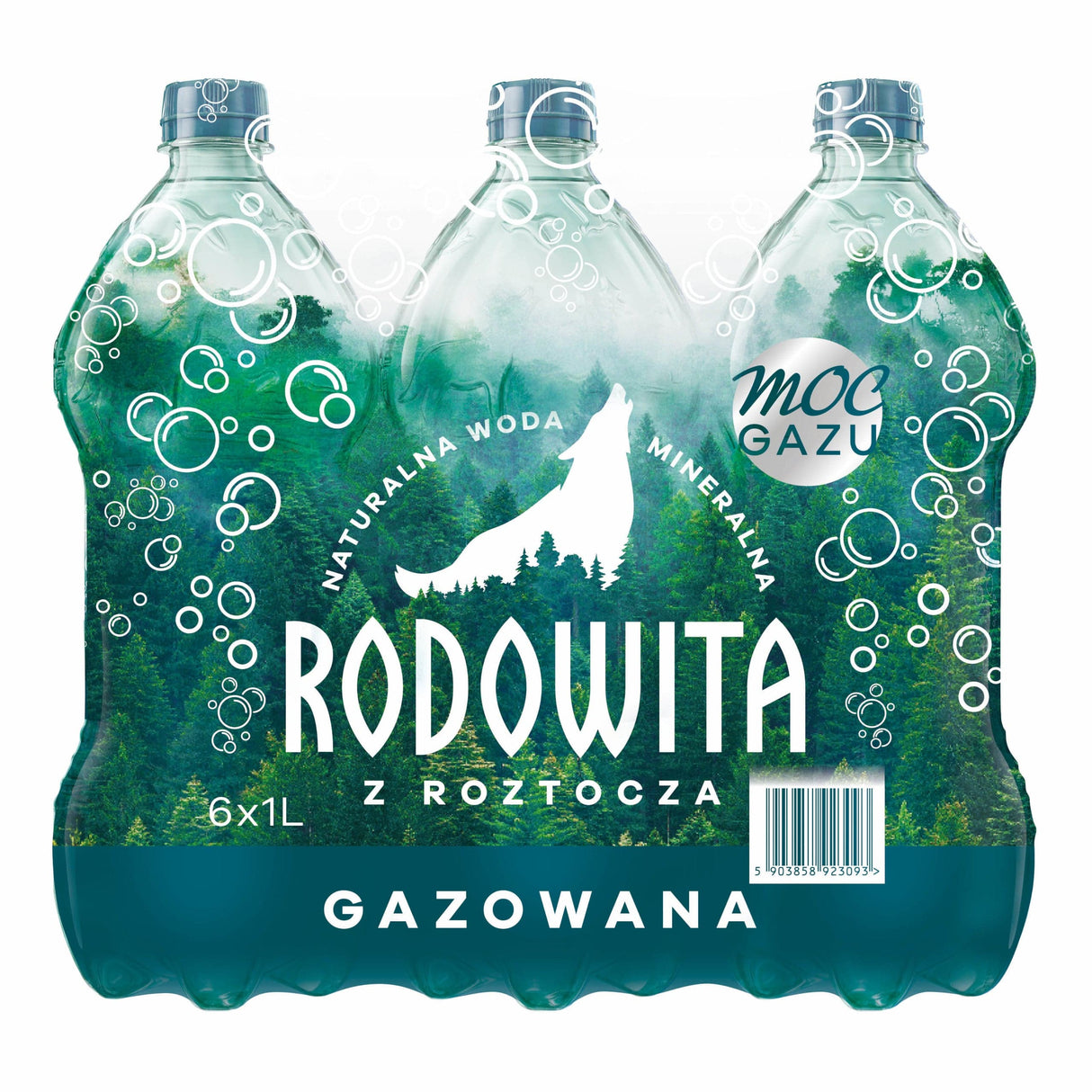 Produkt RODOWITA Woda Woda mineralna RODOWITA z Roztocza niegazowana Paleta 684x 1l K_039302_684