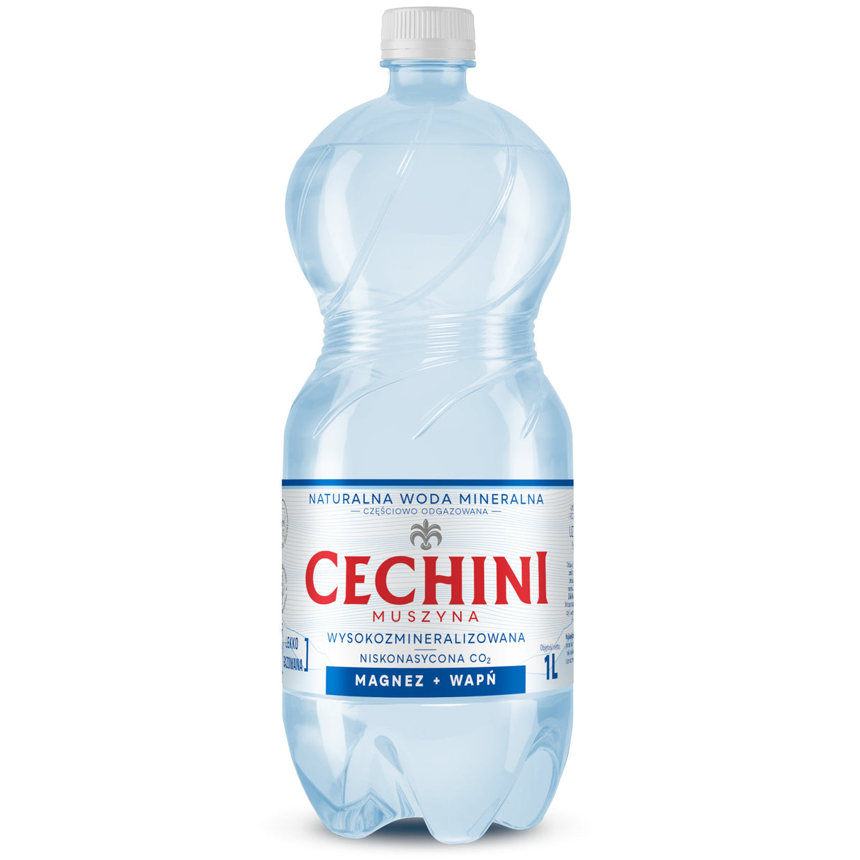 Produkt CECHINI MUSZYNA Woda wysokomineralizowana 6x Woda niskonasycona CECHINI MUSZYNA wysokozmineralizowana 1l K_004796_6