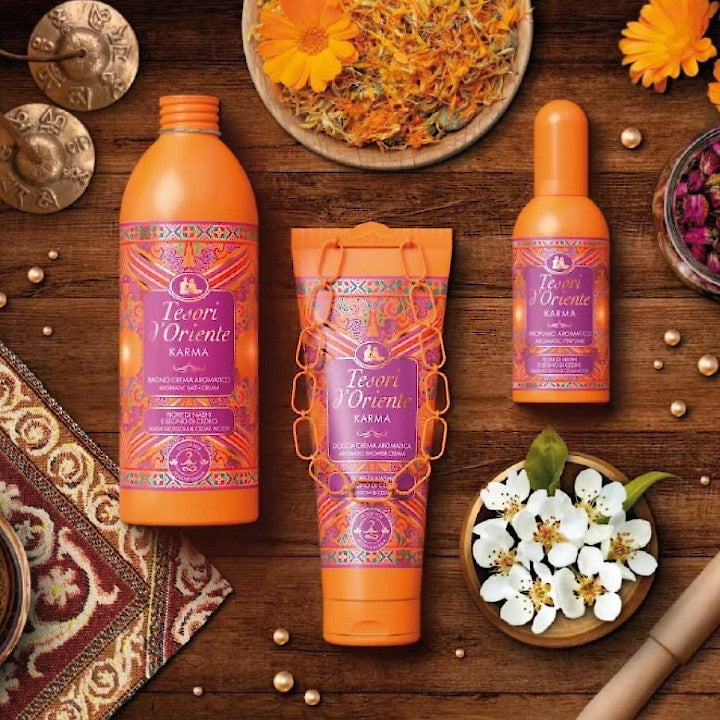 Produkt TESORI D'ORIENTE Żele pod prysznic Żel pod prysznic TESORI D'ORIENTE Karma Ritual 250ml 053165