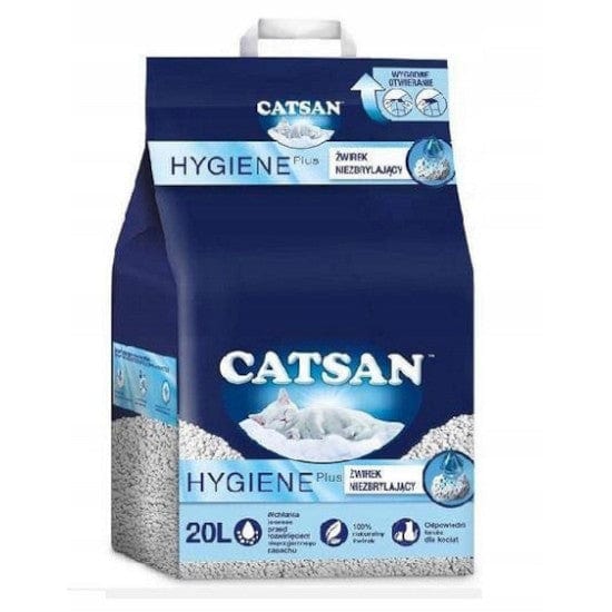 Produkt bd24.pl Żwirek dla kota CATSAN Hygiene Plus 20l 003958
