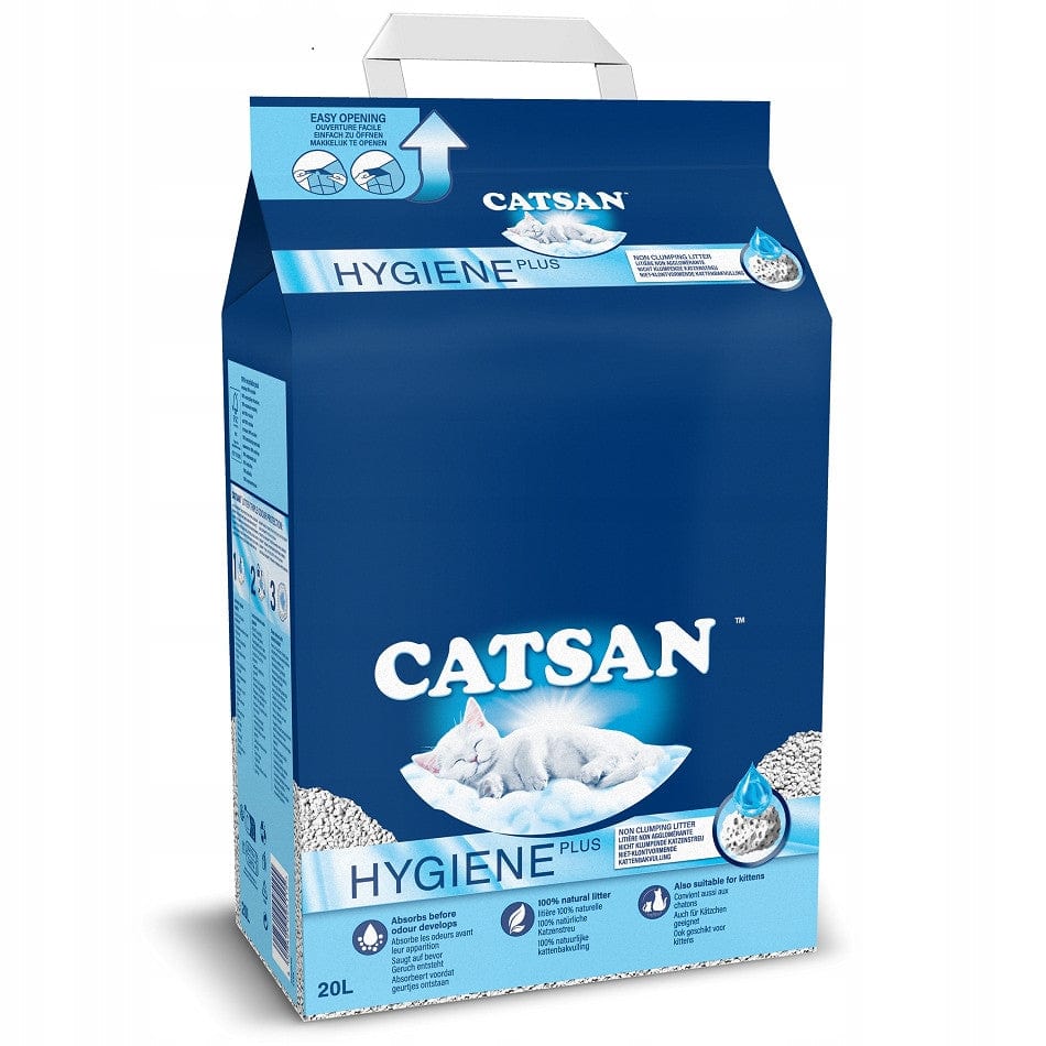 Produkt bd24.pl Żwirek dla kota CATSAN Hygiene Plus 20l 003958