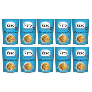 Produkt KETO CHEF (makarony konjac) 10x MAKARON KETO (KONJAC TYPU NOODLE PAPPARDELLE) BEZGLUTENOWY BIO 270 g - KETO CHEF K_049525_10