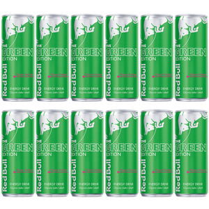 Produkt RED BULL 12x Napój energetyczny RED BULL Green Edition Kaktus Puszka 250ml K_038672_12