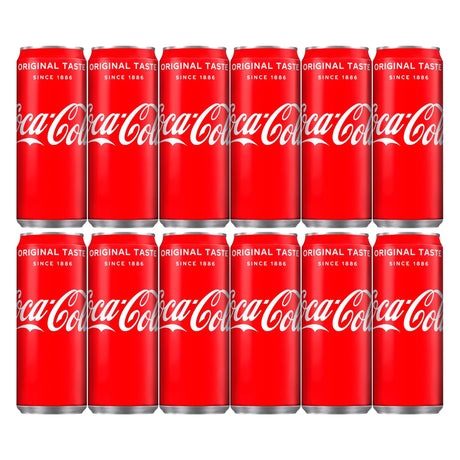 Produkt COCA COLA 12x Napój gazowany COCA-COLA puszka 330 ml kaucja K_004986_12