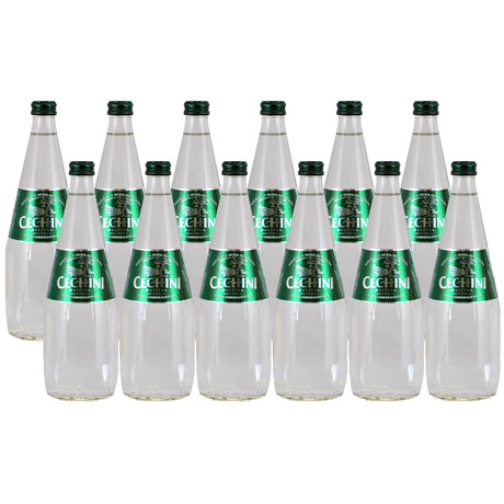 Produkt CECHINI MUSZYNA 12x Woda niskonasycona CECHINI MUSZYNA wysokozmineralizowana - szklana 0,33l K_004792_12