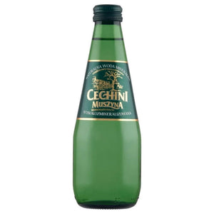 Produkt CECHINI MUSZYNA 12x Woda średnionasycona CECHINI MUSZYNA wysokozmineralizowana - szklana 0,33l K_004790_12