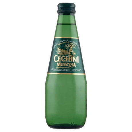 Produkt CECHINI MUSZYNA 12x Woda średnionasycona CECHINI MUSZYNA wysokozmineralizowana - szklana 0,33l K_004790_12