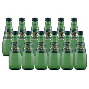 Produkt CECHINI MUSZYNA 12x Woda średnionasycona CECHINI MUSZYNA wysokozmineralizowana - szklana 0,33l K_004790_12
