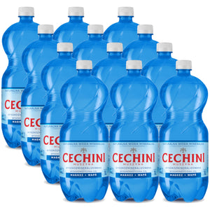 Produkt CECHINI MUSZYNA 12x Woda wysokonasycona CECHINI MUSZYNA wysokozmineralizowana 1l kaucja K_004818_12