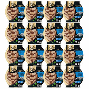 Produkt SHEBA 16x Mokra karma dla kota SHEBA Fileciki Tuńczyk i kurczak w sosie 60g K_005605_16