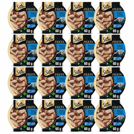 Produkt SHEBA 16x Mokra karma dla kota SHEBA Fileciki Tuńczyk i kurczak w sosie 60g K_005605_16