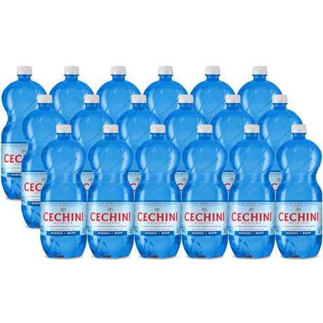 Produkt CECHINI MUSZYNA 18x Woda wysokonasycona CECHINI MUSZYNA wysokozmineralizowana 1l kaucja K_004818_18