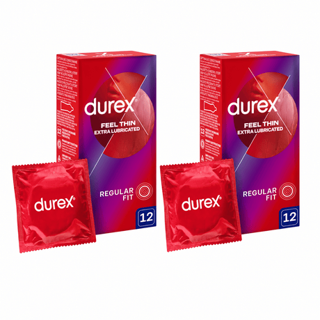 Produkt DUREX 2 x Prezerwatywy DUREX Feel Thin Extra Lubricated 12szt K_005310_2