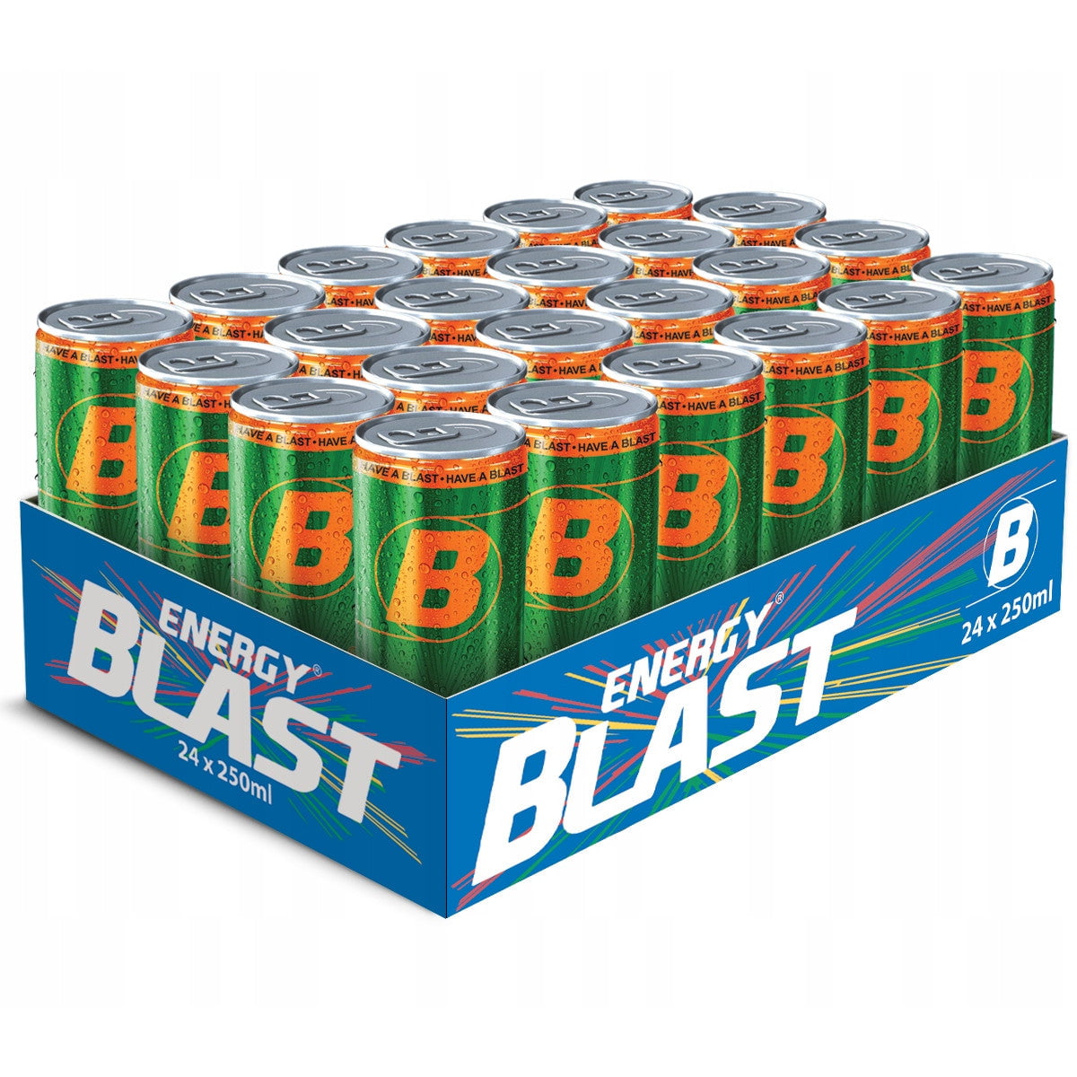 Produkt ENERGY BLAST 24x Napój energetyczny ENERGY BLAST Opuncja Cactus 250ml K_038449_24