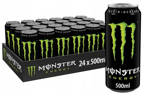 Produkt MONSTER 24x Napój energetyczny MONSTER Energy 0,5l zielony K_003231_24