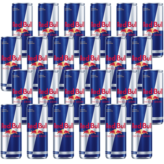 Produkt RED BULL 24x Napój energetyczny RED BULL Puszka 250ml K_000138_24
