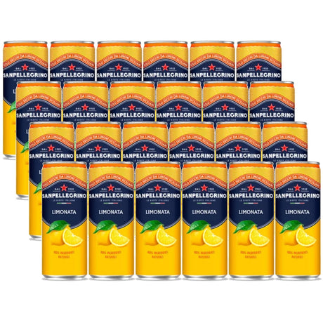 Produkt SAN PELLEGRINO 24x Napój gazowany SAN PELLEGRINO Limonata 330 ml KAUCJA K_005613_24