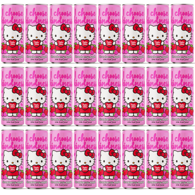 Produkt VITAMIZU 24x Napój VITAMIZU Hello Kitty Strawberry Apple Puszka 250 ml K_003077_24