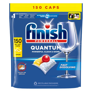 Produkt FINISH 2x Kapsułki do zmywarki FINISH Quantum All in 1 Lemon 150szt K_003116_2