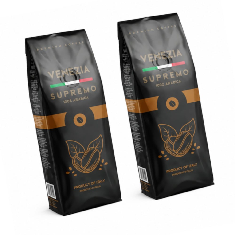 Produkt VENEZIA 2x Kawa ziarnista VENEZIA Supremo 100% Arabica 1kg K_006056_2
