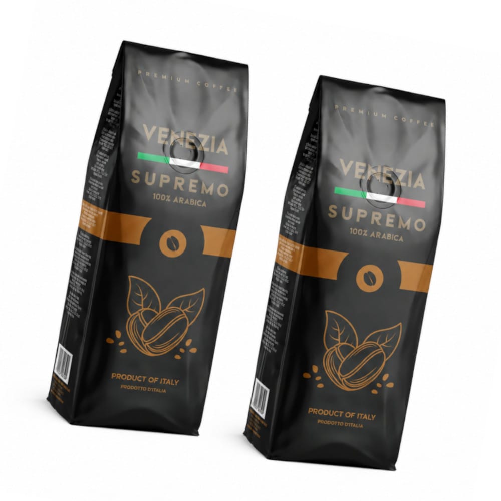 Produkt VENEZIA 2x Kawa ziarnista VENEZIA Supremo 100% Arabica 1kg K_006056_2