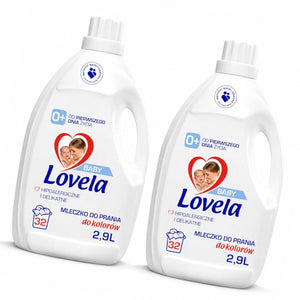 Produkt LOVELA 2x Płyn do prania kolorów LOVELA Baby Mleczko dla dzieci 32 prania 2,9l K_003218_2