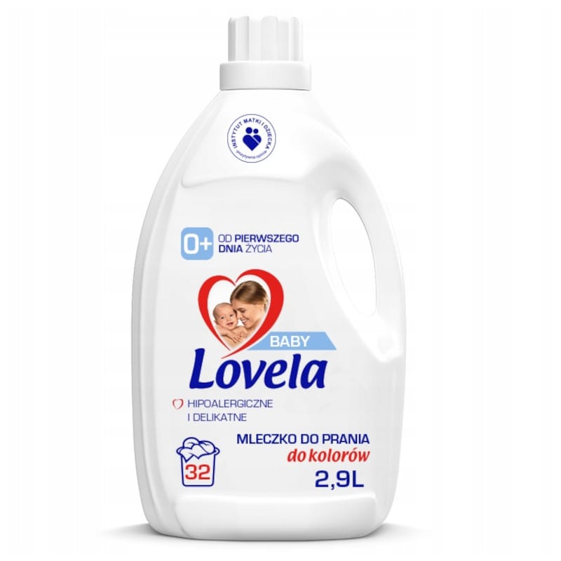 Produkt LOVELA 2x Płyn do prania kolorów LOVELA Baby Mleczko dla dzieci 32 prania 2,9l K_003218_2