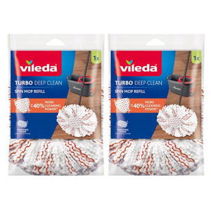 Produkt VILEDA 2x Wkład do mopa obrotowego VILEDA Turbo Deep Clean Mikrofibra K_037754_2