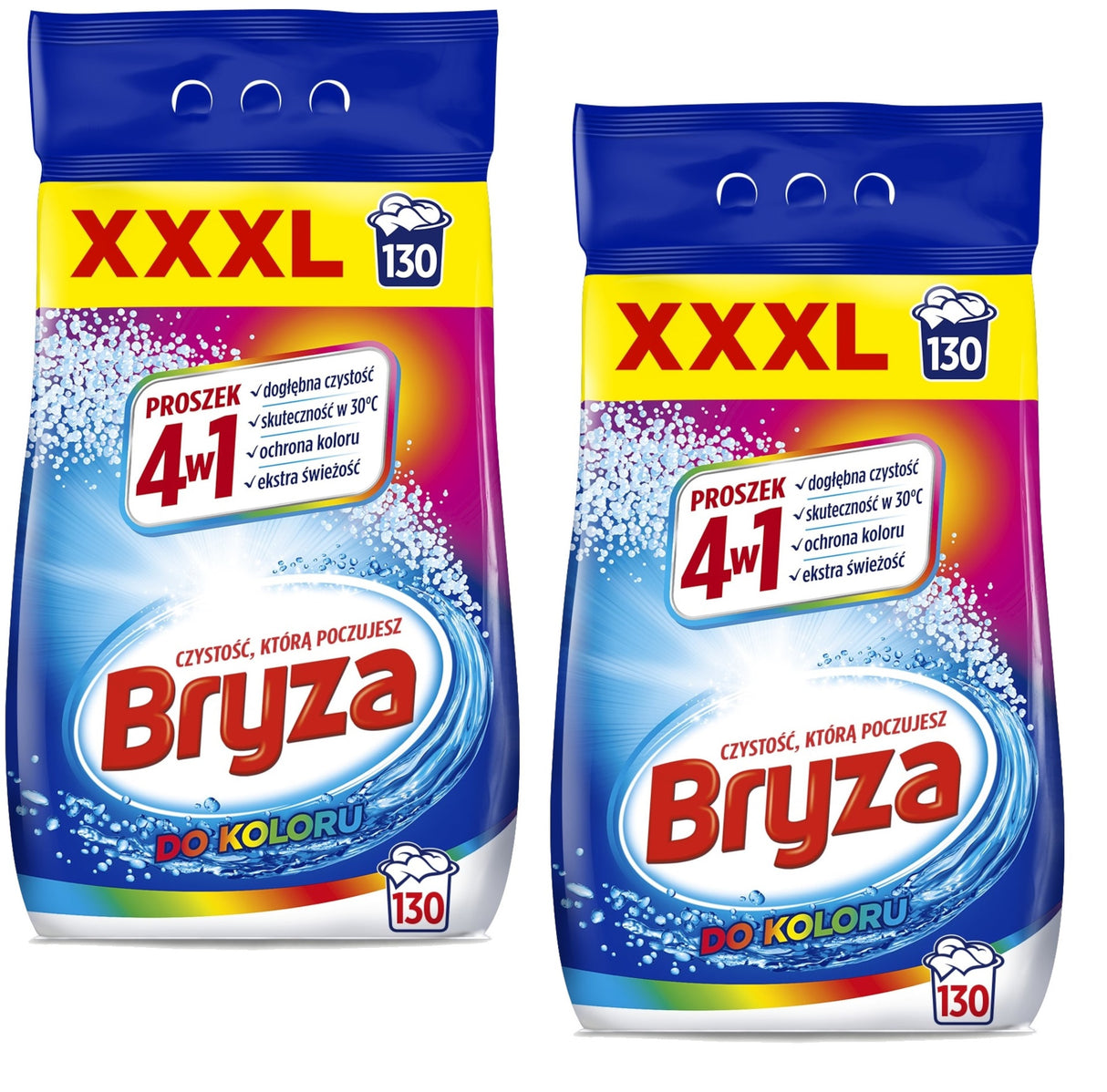 Produkt bd24.pl 2xProszek do prania BRYZA Color 4w1 do koloru 130 prań 8,45 kg K_000954_2