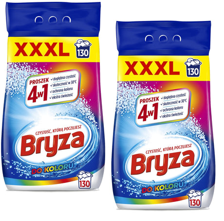 Produkt bd24.pl 2xProszek do prania BRYZA Color 4w1 do koloru 130 prań 8,45 kg K_000954_2