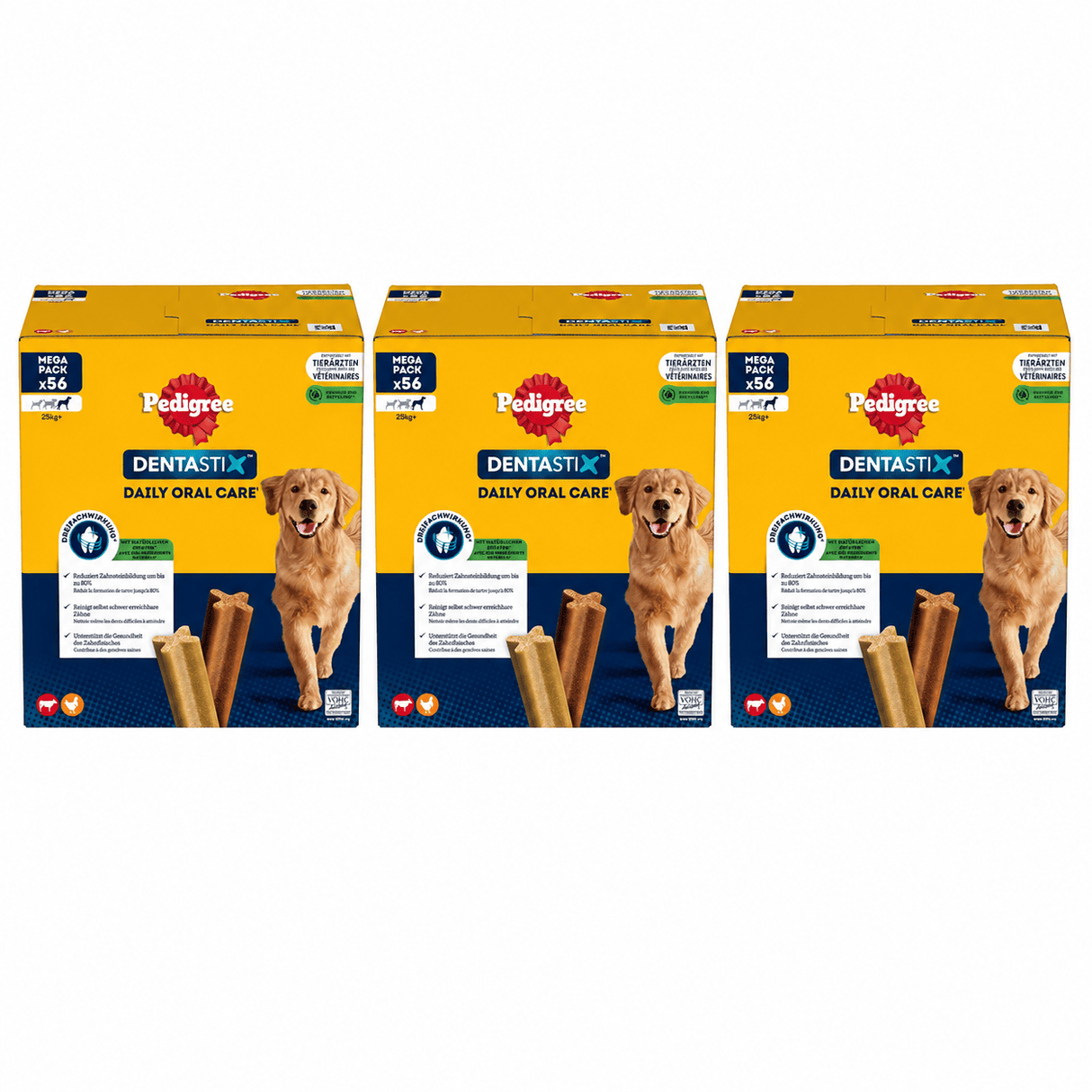 Produkt MARS 3x Przysmak dla psa PEDIGREE DentaStix Duże rasy 56szt (8x270g) K_034542_3