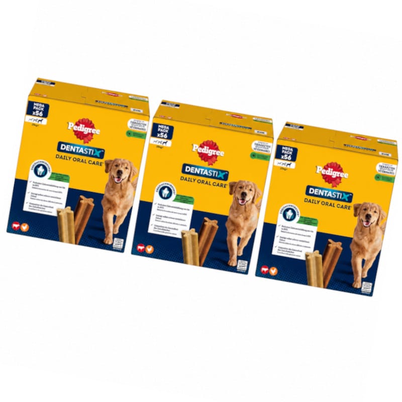 Produkt MARS 3x Przysmak dla psa PEDIGREE DentaStix Duże rasy 56szt (8x270g) K_034542_3