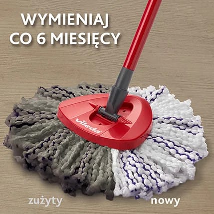 Produkt VILEDA 3x Wkład do mopa obrotowego VILEDA Turbo 3w1 Mikrofibra K_037754_3