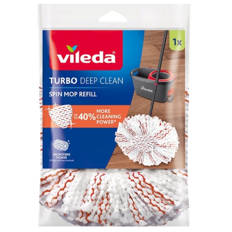 Produkt VILEDA 3x Wkład do mopa obrotowego VILEDA Turbo Deep Clean Mikrofibra K_037754_3