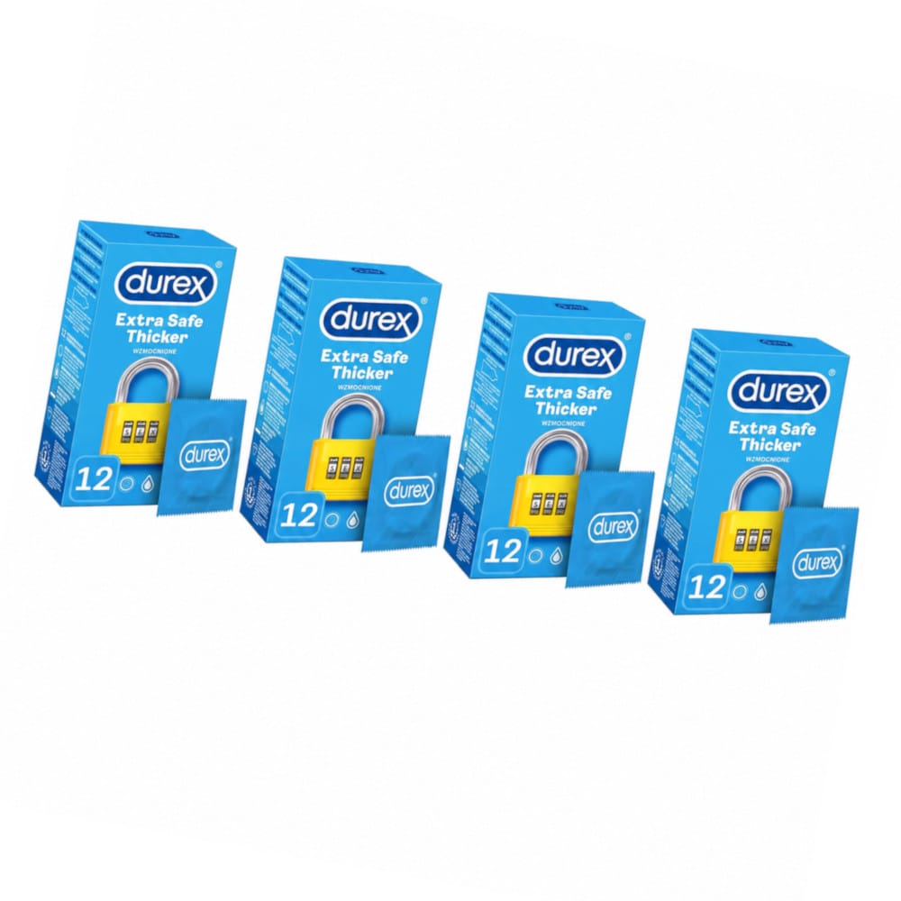 Produkt DUREX 4 x Prezerwatywy DUREX Extra Safe 12szt K_010832_4