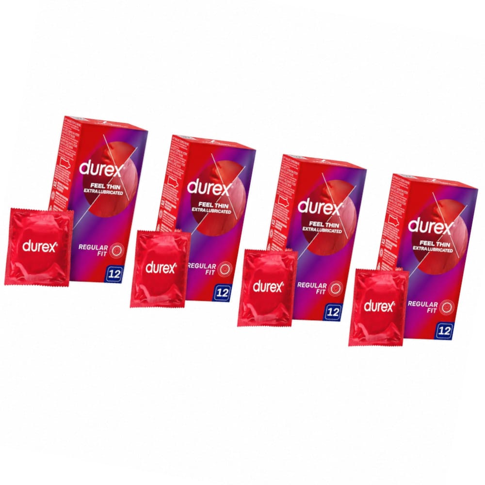 Produkt DUREX 4 x Prezerwatywy DUREX Feel Thin Extra Lubricated 12szt K_005310_4