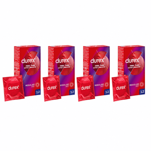 Produkt DUREX 4 x Prezerwatywy DUREX Feel Thin Extra Lubricated 12szt K_005310_4