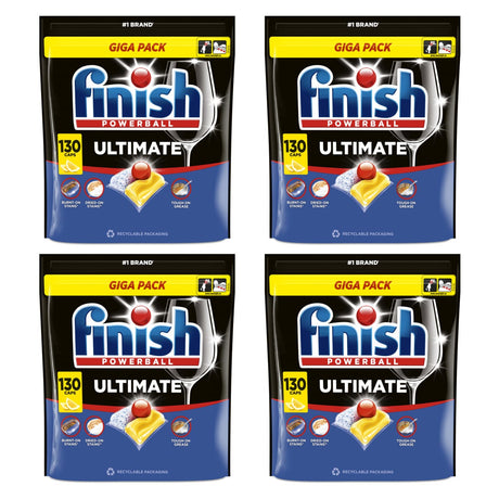 Produkt FINISH 4x Kapsułki do zmywarki FINISH Ultimate Lemon 130szt K_005395_4