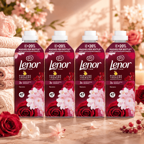 Produkt LENOR 4x Płyn do płukania Lenor Ruby Jasmine 47 Prań 987ml K_005700_4