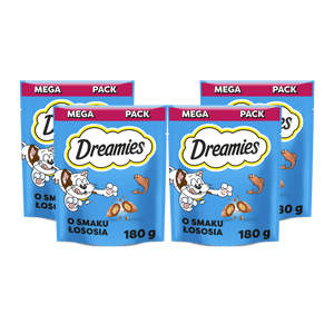 Produkt DREAMIES 4x przysmak dla kota DREAMIES paszteciki z łososiem 180g K_005400 _4
